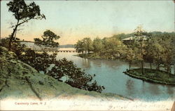 View of Lake Cranberry Lake, NJ Postcard Postcard