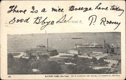 Battery Park Postcard