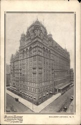 Waldorf-Astoria New York, NY Postcard Postcard