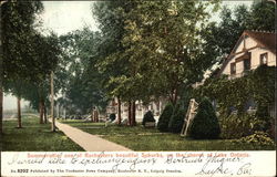 Summerville, a Beautiful Suburb on the shores of Lake Ontario Rochester, NY Postcard Postcard