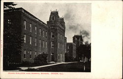 Dixon College and Normal School Postcard