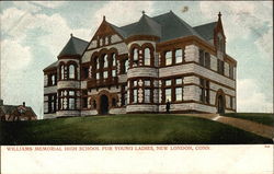 Williams Memorial High School for Young Ladies Postcard