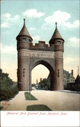 Memorial Arch, Bushnell Park Postcard