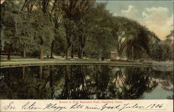 Scene in Colt Memorial Park Hartford, CT Postcard Postcard