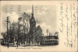 North Methodist Church Postcard