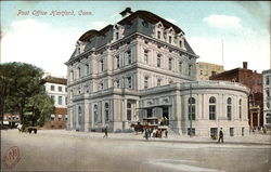 Post Office Hartford, CT Postcard Postcard