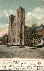 St. Joseph's Seminary, Cathedral and Parish House Postcard