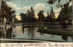 Scene in Colt Memorial Park Hartford, CT Postcard Postcard