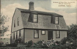 Birthplace of Ethan Allen Litchfield, CT Postcard Postcard