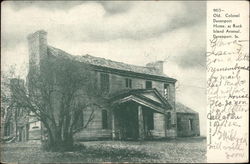 Old Colonel Davenport Home at Rock Island Arsenal Iowa Postcard Postcard