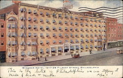 Windsor Hotel, 1217 Filbert Street Philadelphia, PA Postcard Postcard