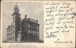 Church of Notre Dame du Perpetuel Secours, Corner Prospect and Maple Sts Postcard