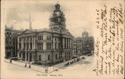 Post Office Denver, CO Postcard Postcard