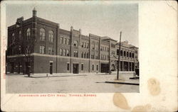 Auditorium and City Hall Postcard