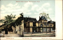 Maurice Bath House, The Fountain Head Hot Springs, AR Postcard Postcard