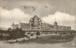 View of The Samoset, Rockland Breakwater Postcard