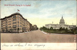 Hotel Driscoll - Facing U.S. Capitol Washington, DC Washington DC Postcard Postcard