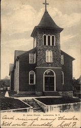 St. James Church Lestershire, NY Postcard Postcard