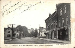 Dennings Store - Collins Street Postcard