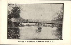 The Old Taber Bridge Postcard