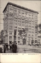 Security Mutual Building Binghamton, NY Postcard Postcard