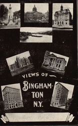 Views of Binghamton, N.Y Postcard