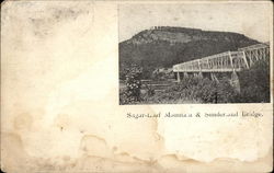 Sugar-Loaf Mountain & Sunderland Bridge Postcard