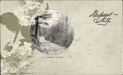 A Shady Lane Postcard