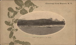 The Stilesville Dam Postcard