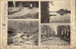 Views of and Near Deposit New York Postcard Postcard