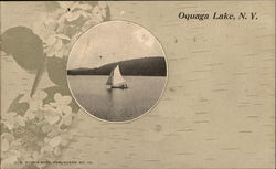 Sail Boat Postcard