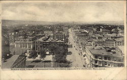 Bird's Eye View from Security Mutual Building Postcard