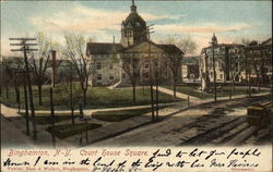 Court House Square Postcard