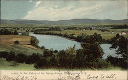 Valley of the Susquehanna Postcard