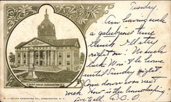 View of Court House Postcard