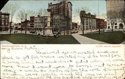 Court House Square Postcard