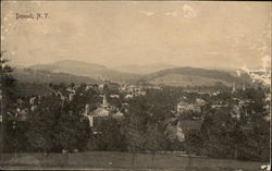 View of Deposit New York Postcard Postcard