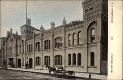 Armory Theater Binghamton, NY Postcard Postcard