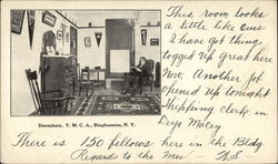 Dormitory, YMCA Postcard