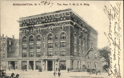 The New Y.M.C.A. Building Postcard