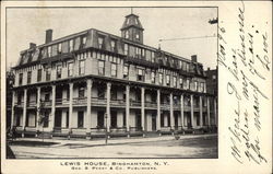 Lewis House Postcard