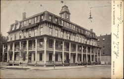 Lewis House Binghamton, NY Postcard Postcard