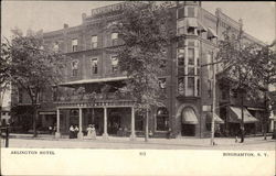 Arlington Hotel Binghamton, NY Postcard Postcard