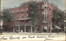 Arlington Hotel Postcard