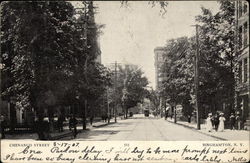 Chenango Street Binghamton, NY Postcard Postcard