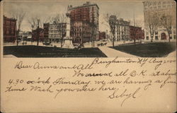 View from Court House Postcard