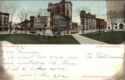 Court House Square Postcard