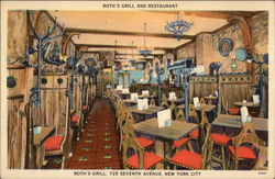 Roth's Grill and Restaurant Postcard