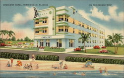 Crescent Hotel Miami Beach, FL Postcard Postcard