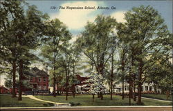 The Napsonian School Atlanta, GA Postcard Postcard